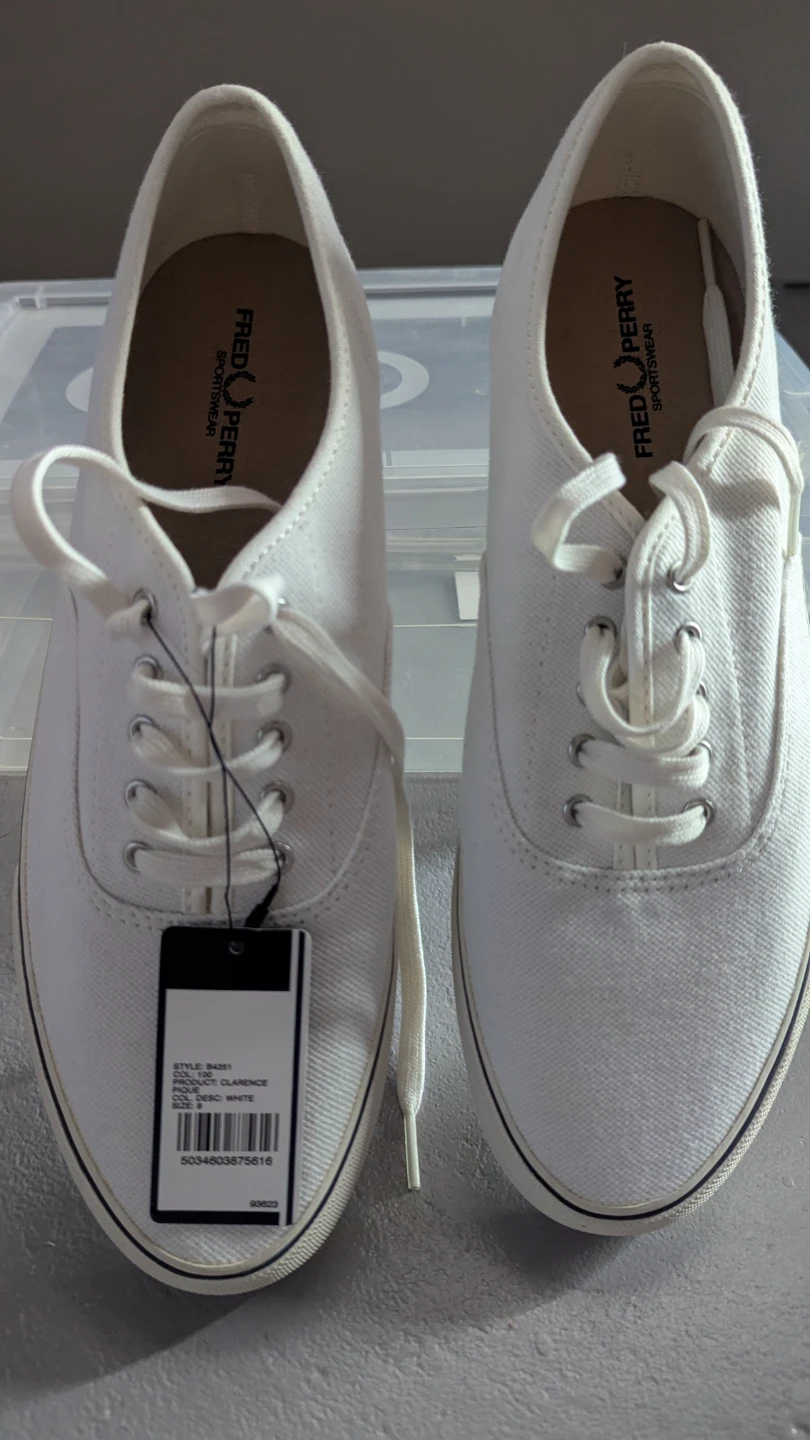 Fred Perry B4251 Clarence Sneakers - White - photo 3