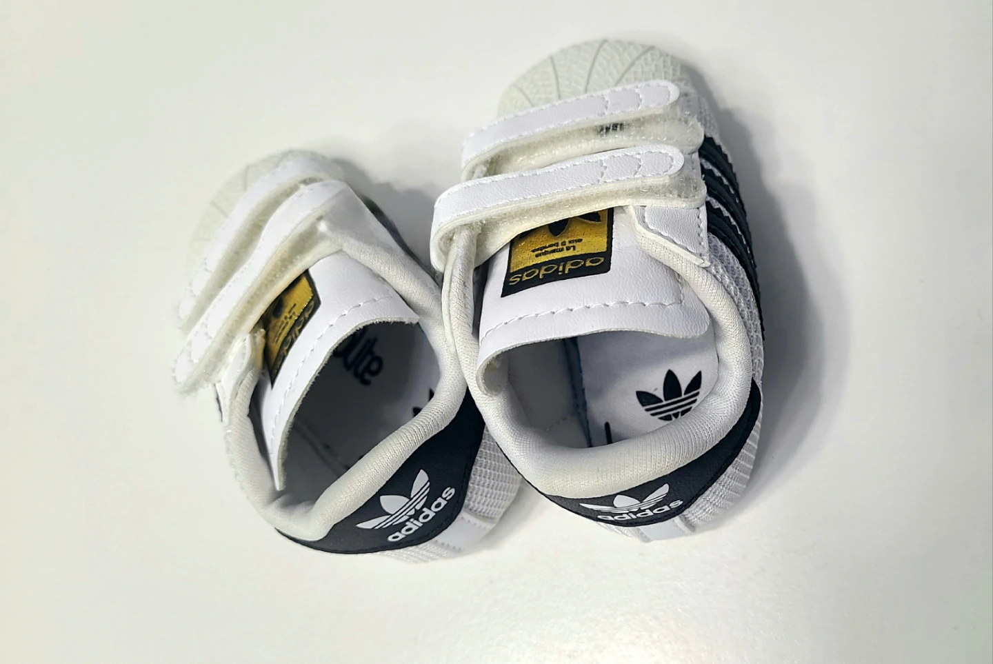 Adidas Superstar Crib Shoes - White/Black (0-6mos) - photo 3