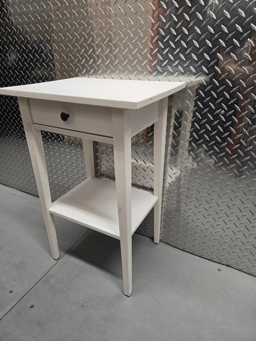 Trio of IKEA HEMNES Solid Wood Nightstands Bedside Tables - photo 5