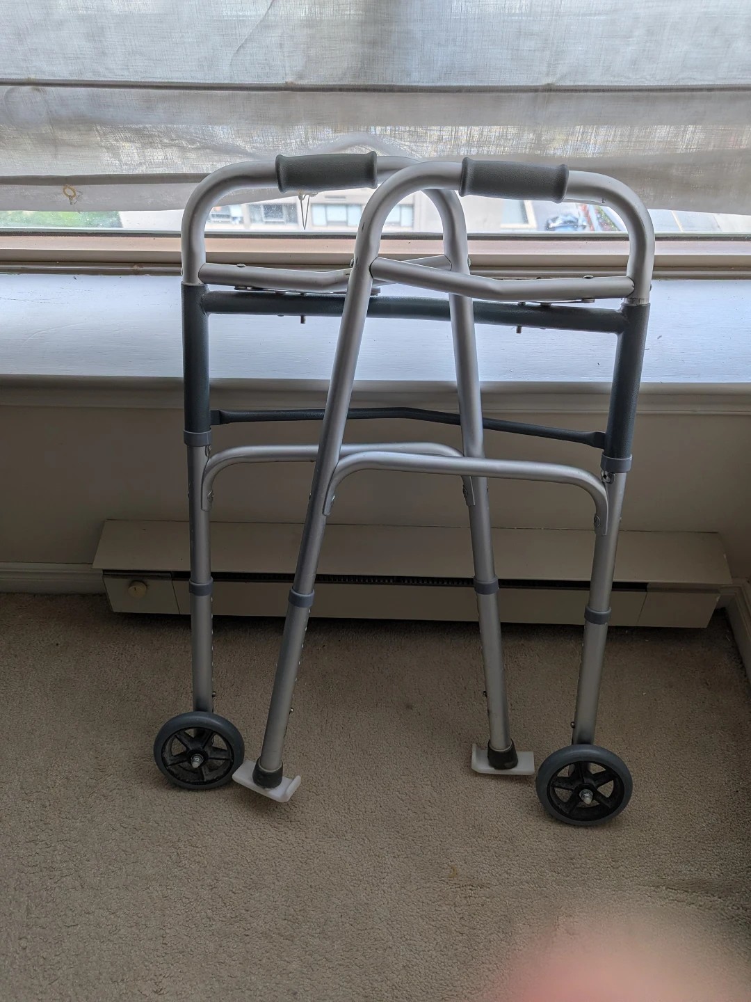 Drive Medical Folding Walker with Wheels - photo 2