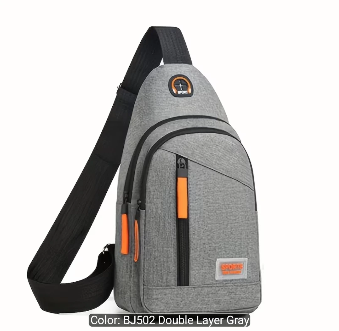 Grey Sling Bag