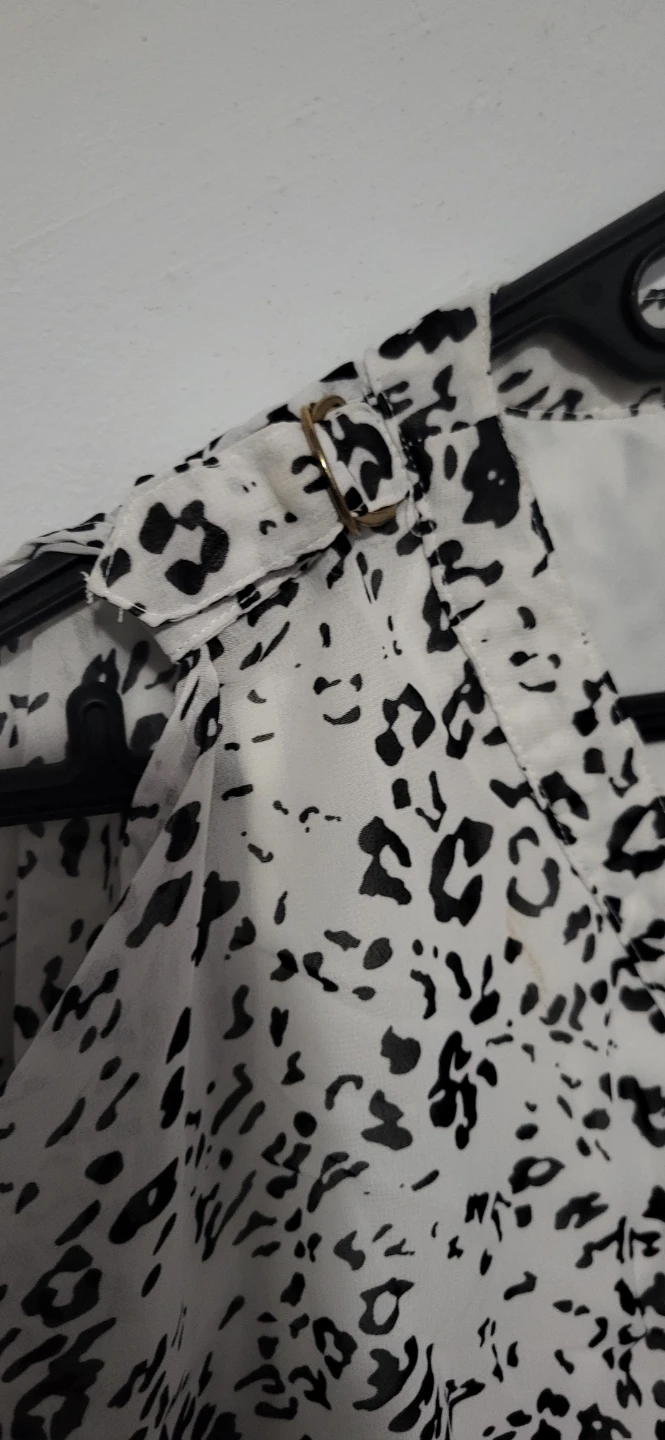 Suzy Shier Women's Cheetah Print Blouse⚽ - photo 2