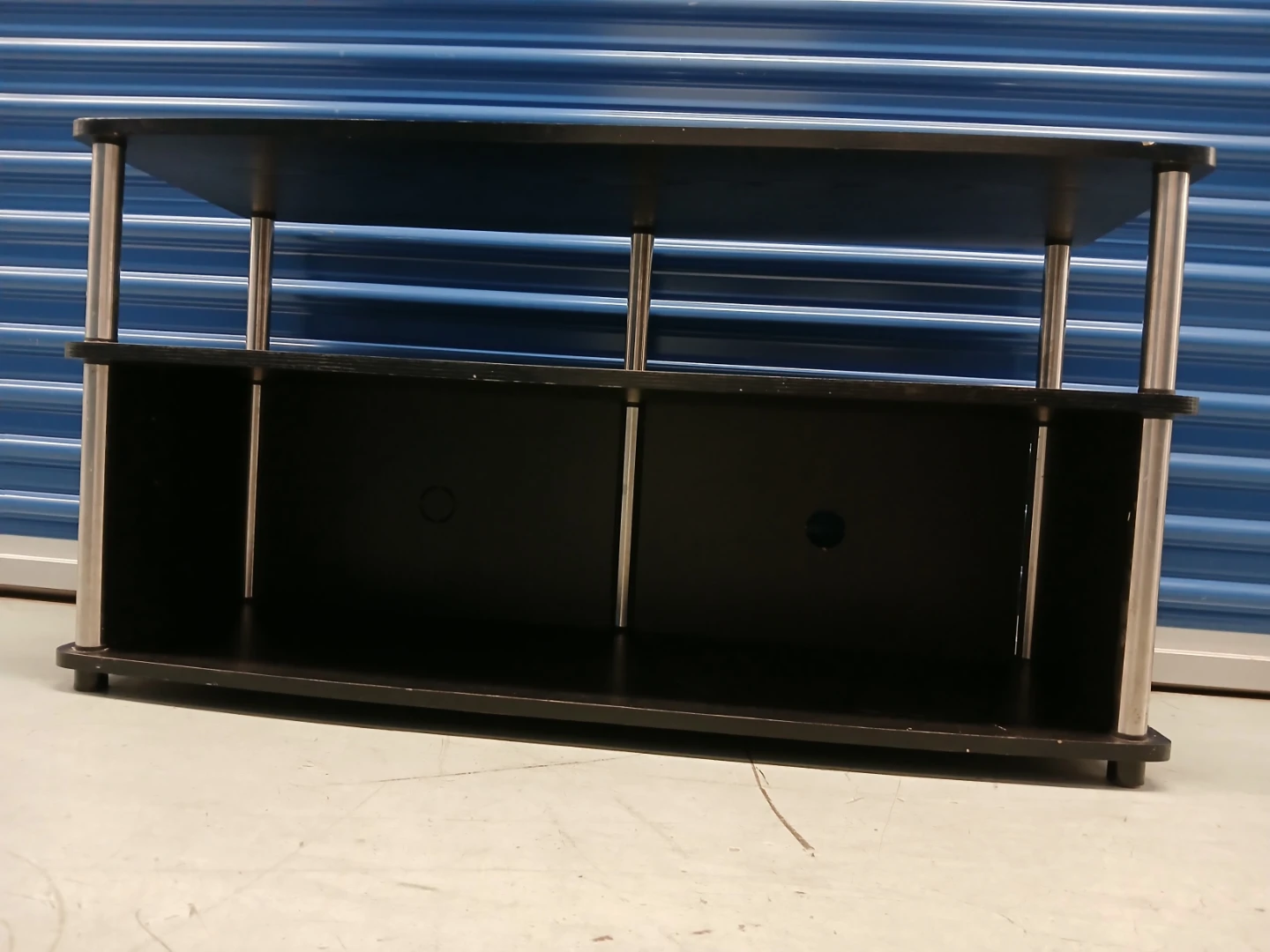 Black 3-Tier Entertainment Stand - photo 5