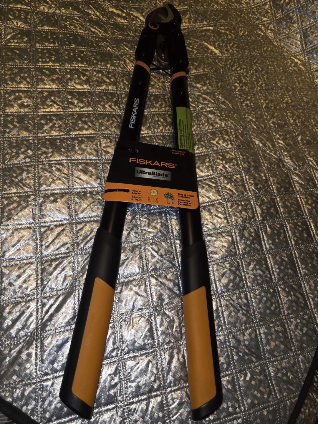 ⚽ New, Unused Friskars Ultrablade Ratchet Lopper 51mm