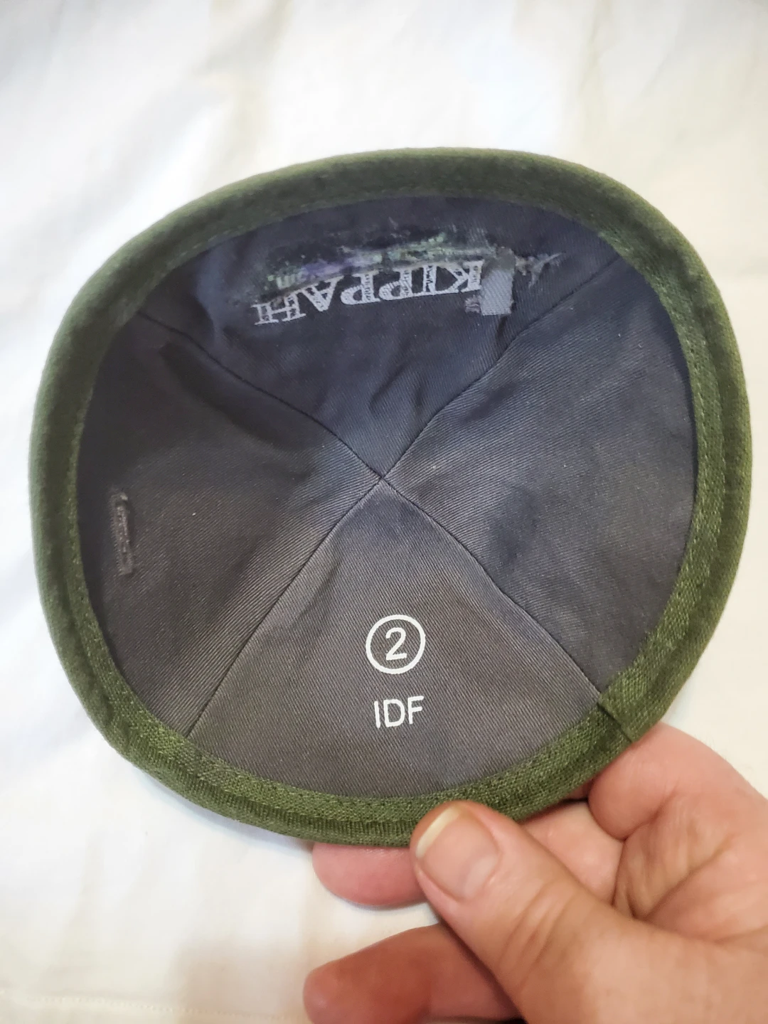 IDF  Kippah Cap Size 2 "S" or for children - photo 2