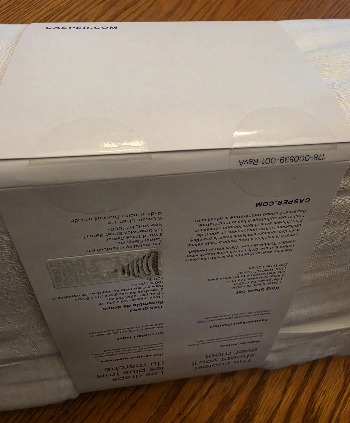 (New) Casper Hyperlite Sheet Set - King - photo 3