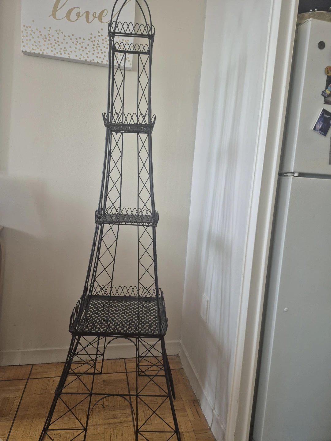 Black strong  metal tower - photo 2