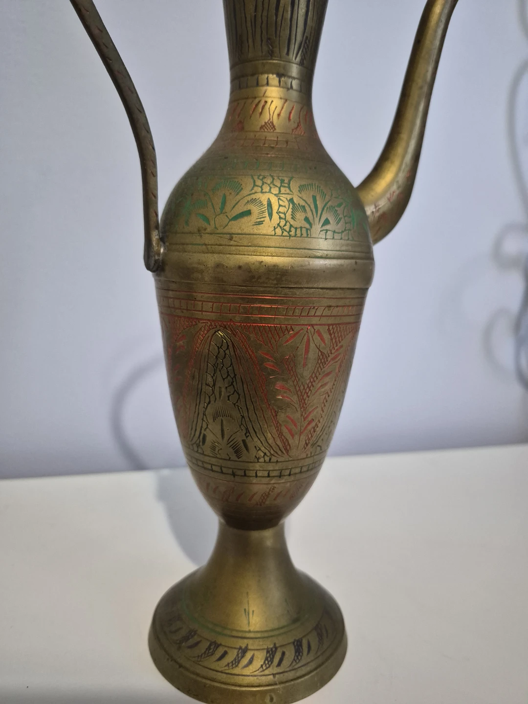 Vintage Brass Dallah Coffee Pot - photo 4