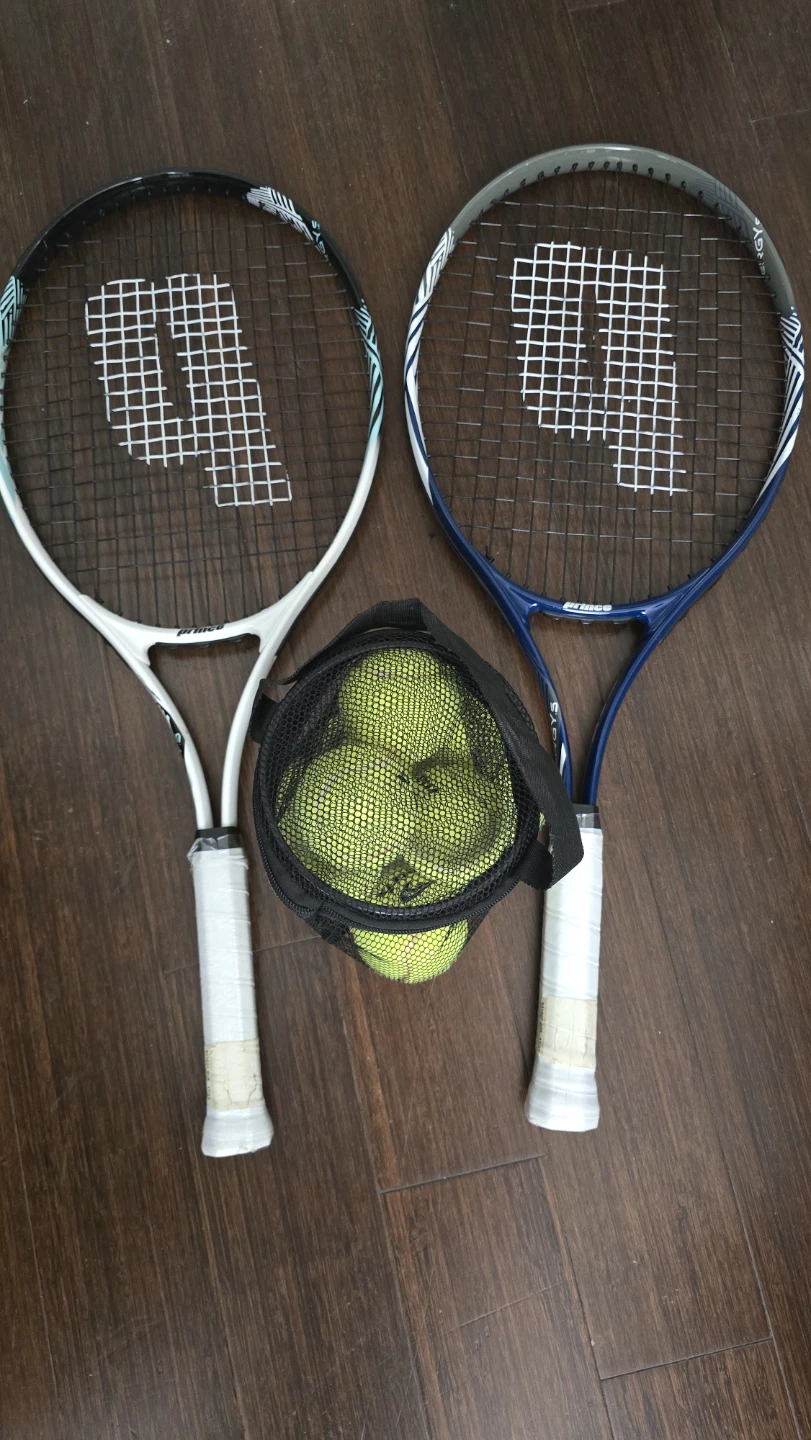 Prince Tennis Racquets with Ball Bag