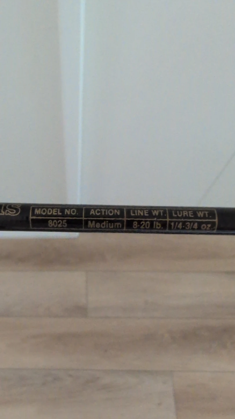 Graphite Plus Fishing Rod Model 8025 - photo 3