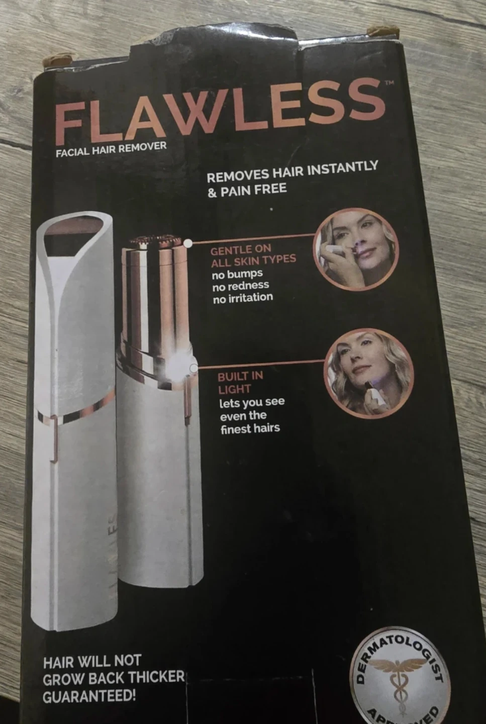 NEW Flawless Facial Hair Remover - photo 2