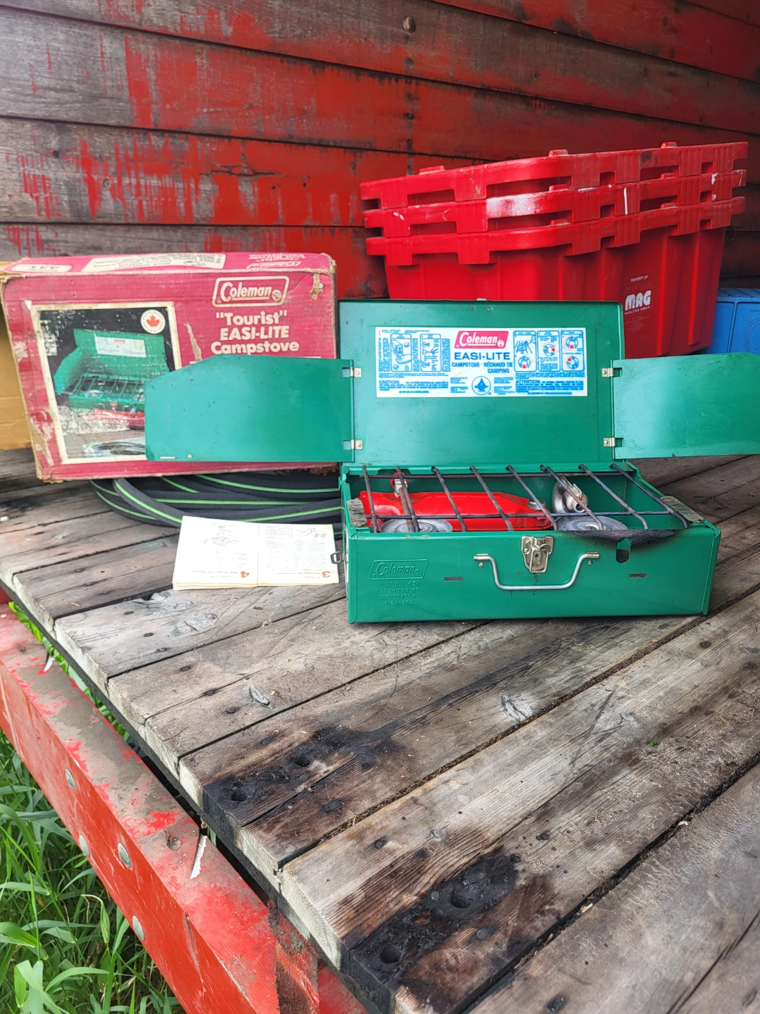 Coleman "Tourist" Two Burner Campstove Model 431