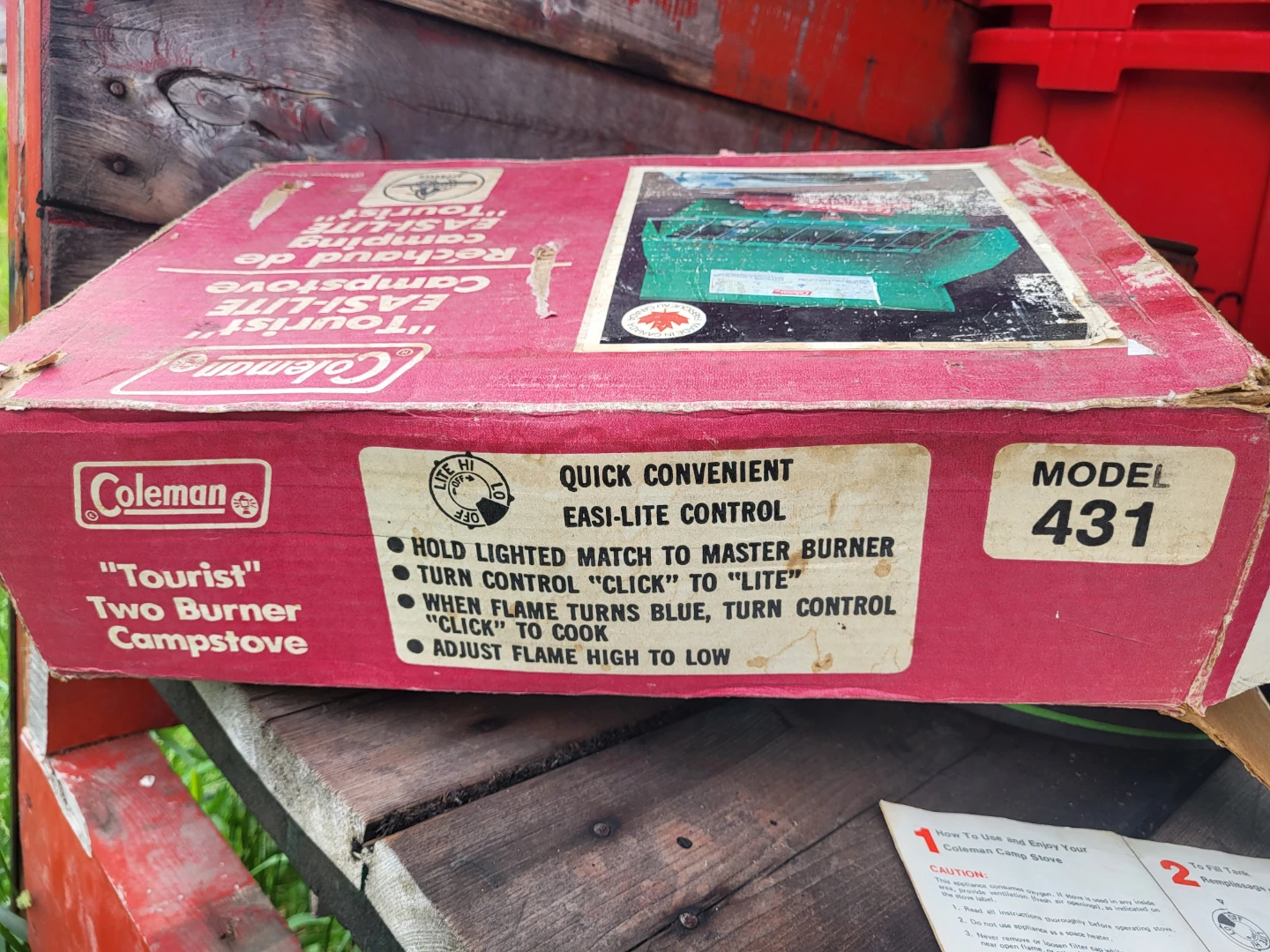 Coleman "Tourist" Two Burner Campstove Model 431 - photo 4