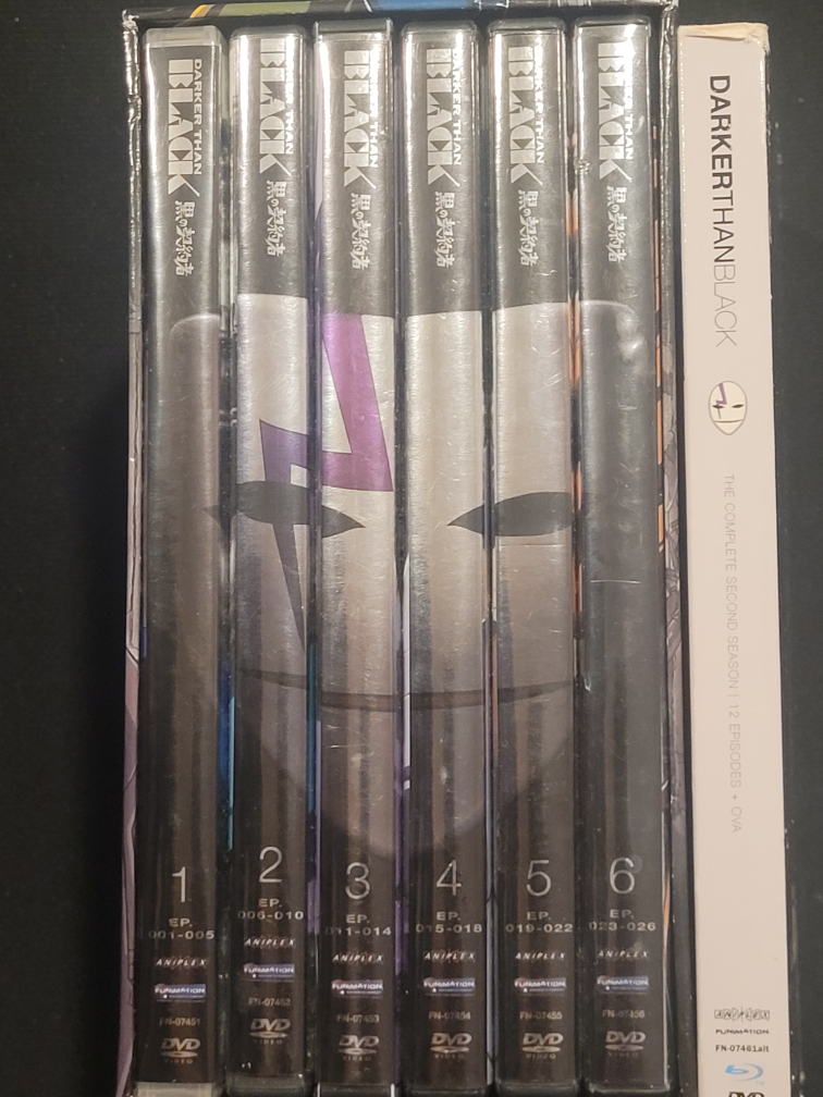 Darker Than Black Complete DVD Set