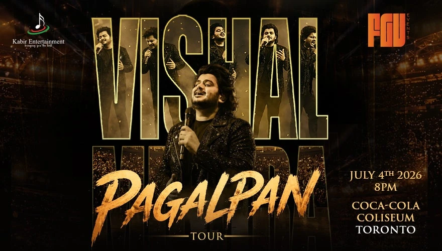 Vishal Mishra Pagalpan Tour- July 4th