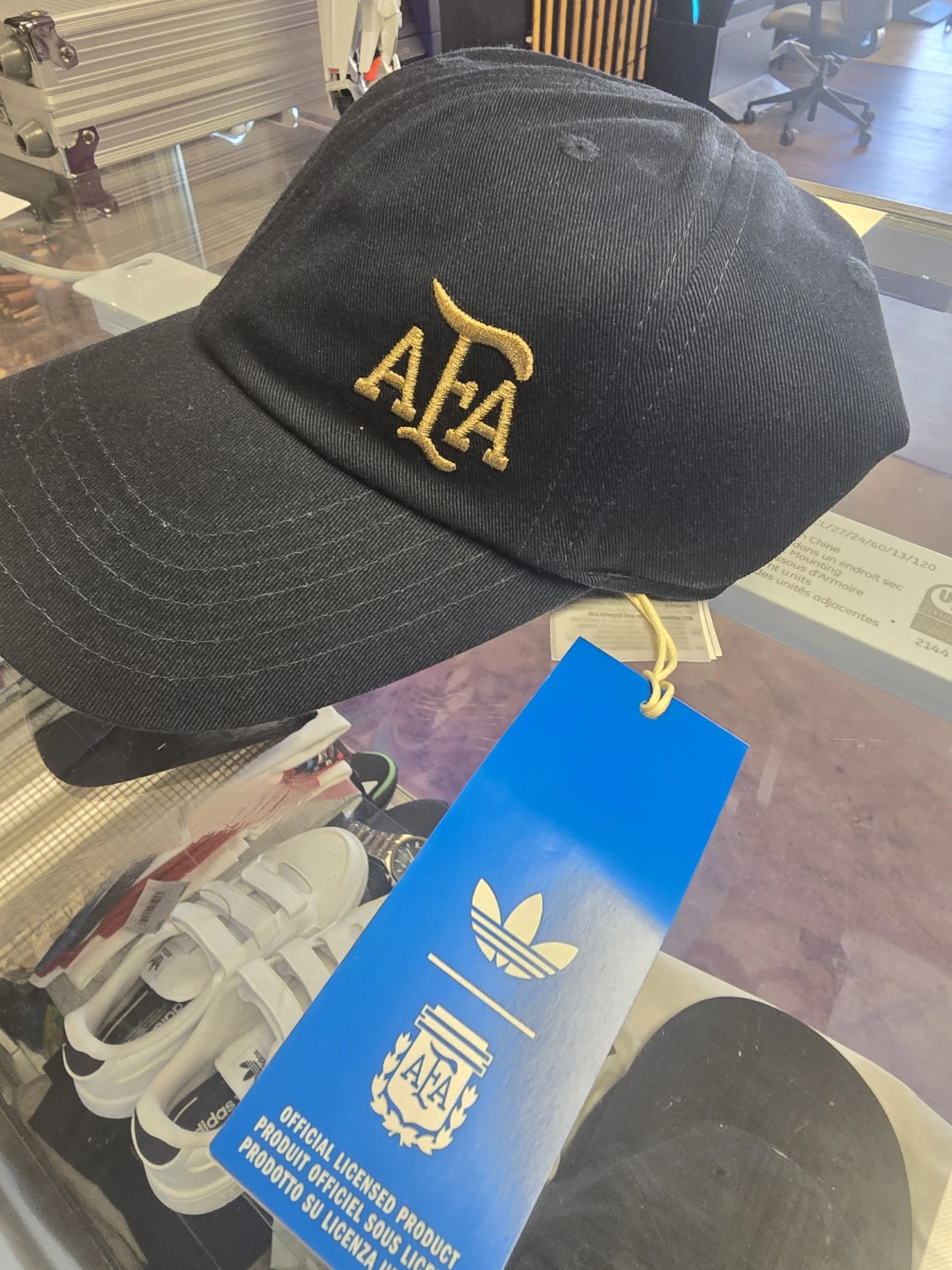 Adidas AFA Baseball Cap - Black - photo 2