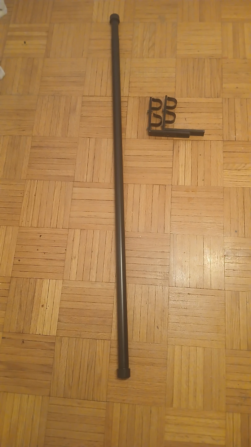 Curtain Rod and Brackets