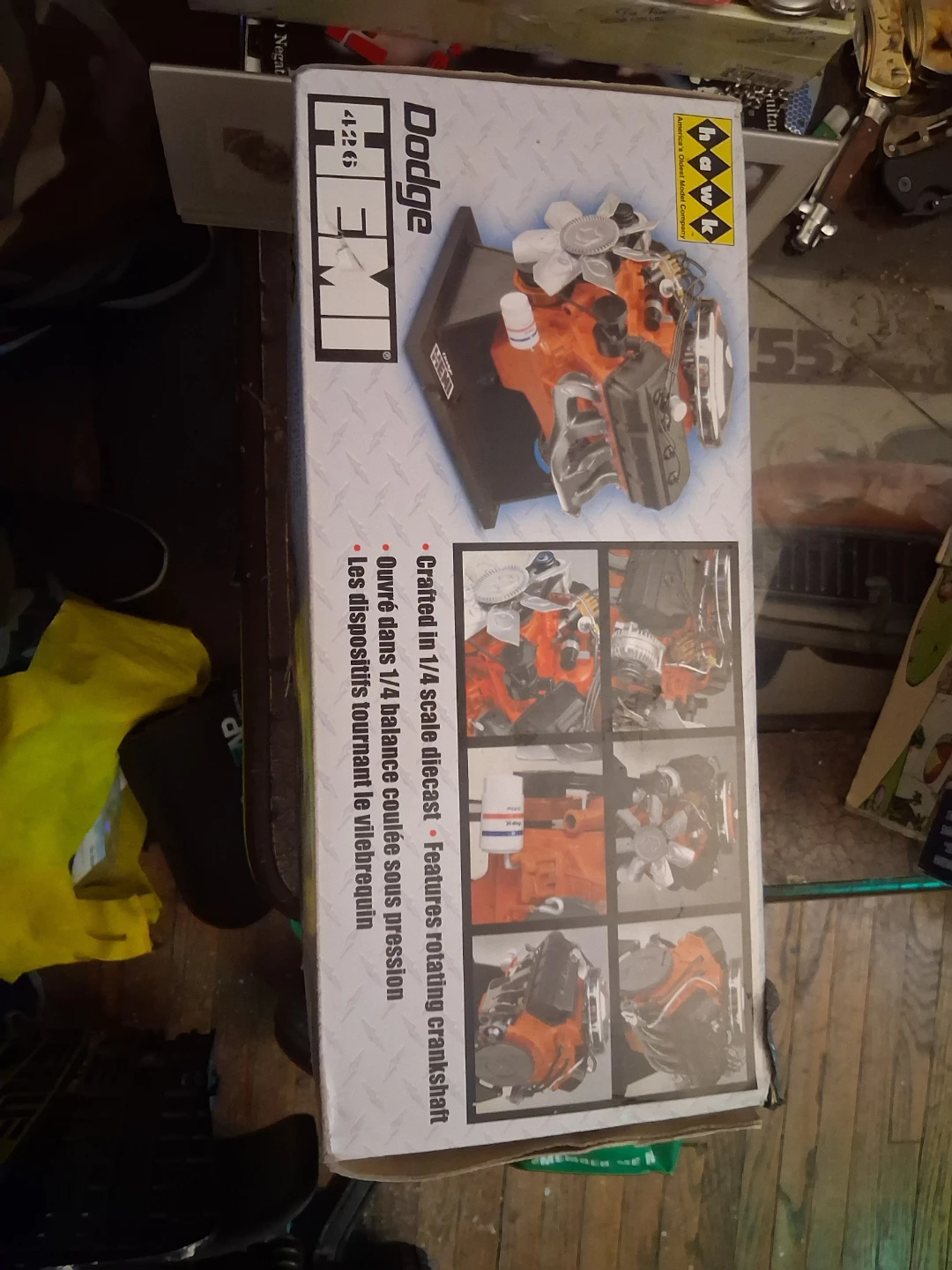 Dodge 426 HEMI 1/4 Scale Model Engine Kit - photo 2