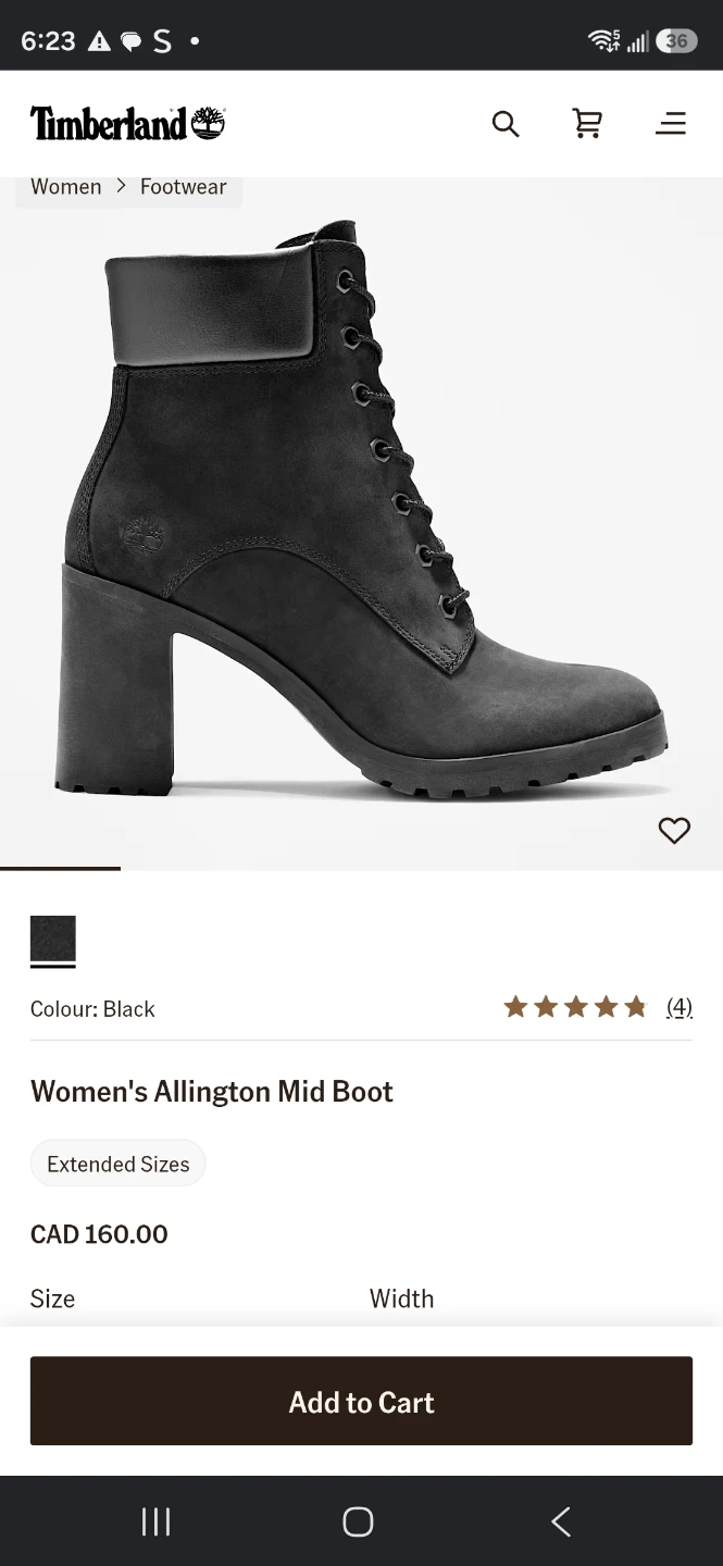 Timberland Women's Allington Mid Boot