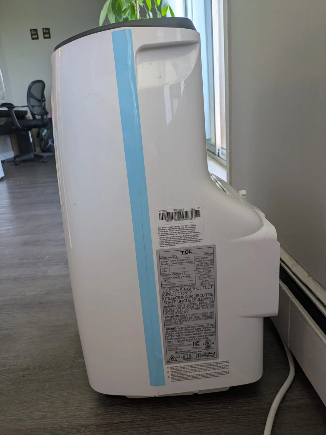 TCL Smart Portable Air Conditioner (7,250 BTU) - photo 3