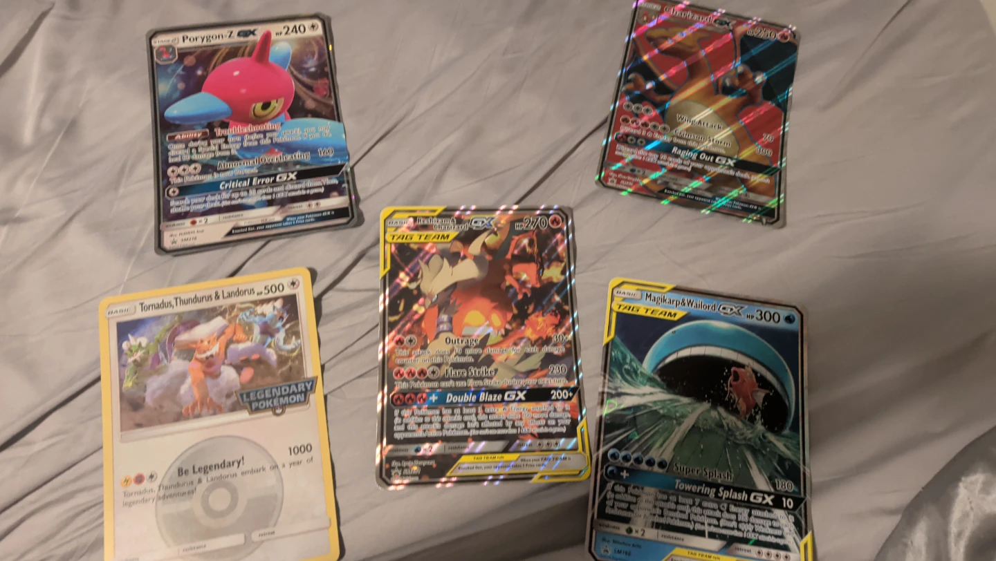 Pokemon GX Tag Team Trading Cards