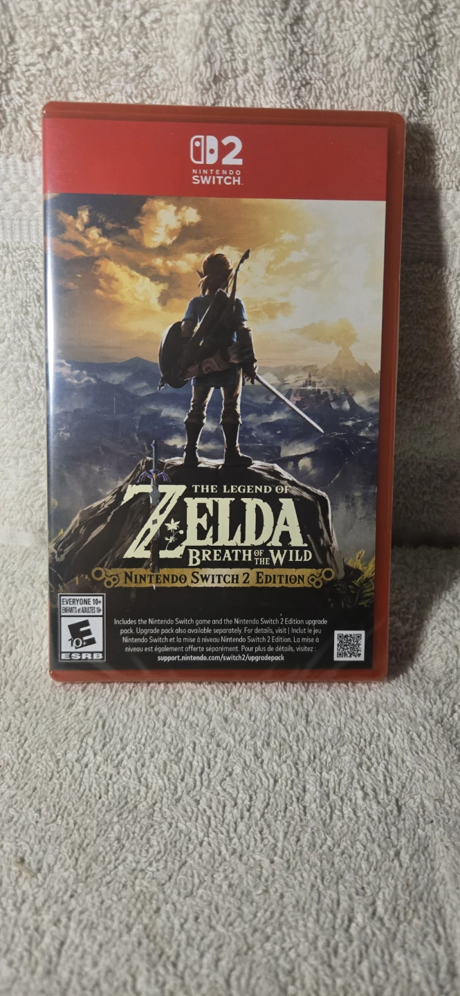 The Legend of Zelda: Breath of the switch 2 brand new