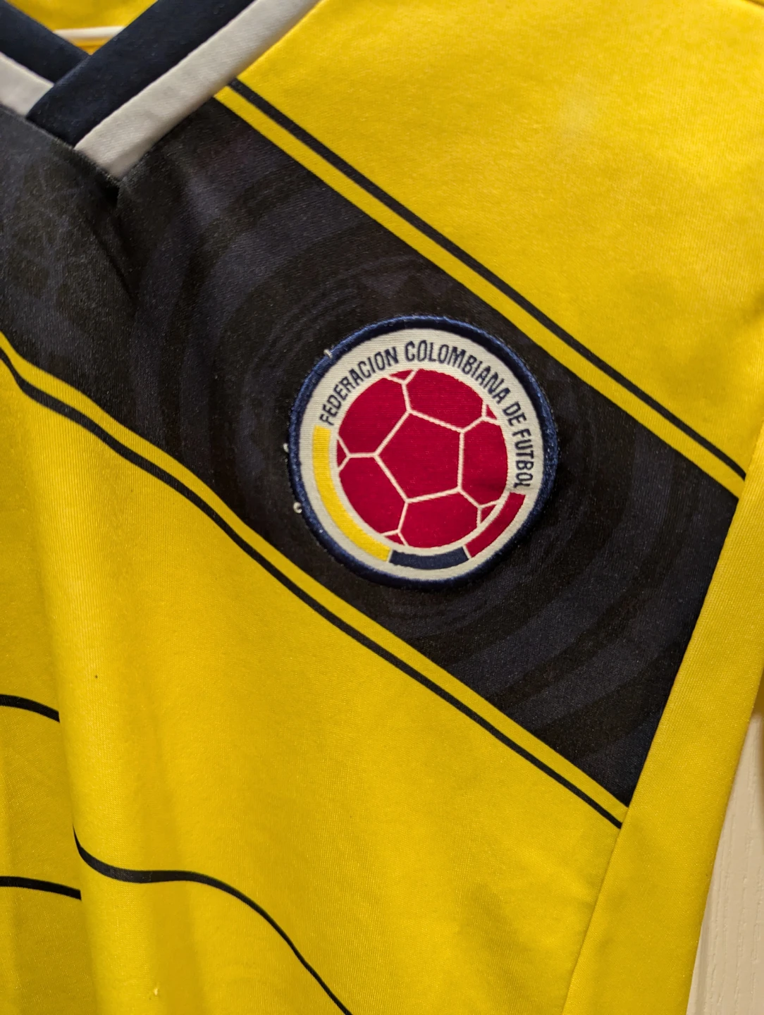 ⚽ Kid's size (5-9 yrs) - Adidas Colombia Soccer Jersey - photo 2