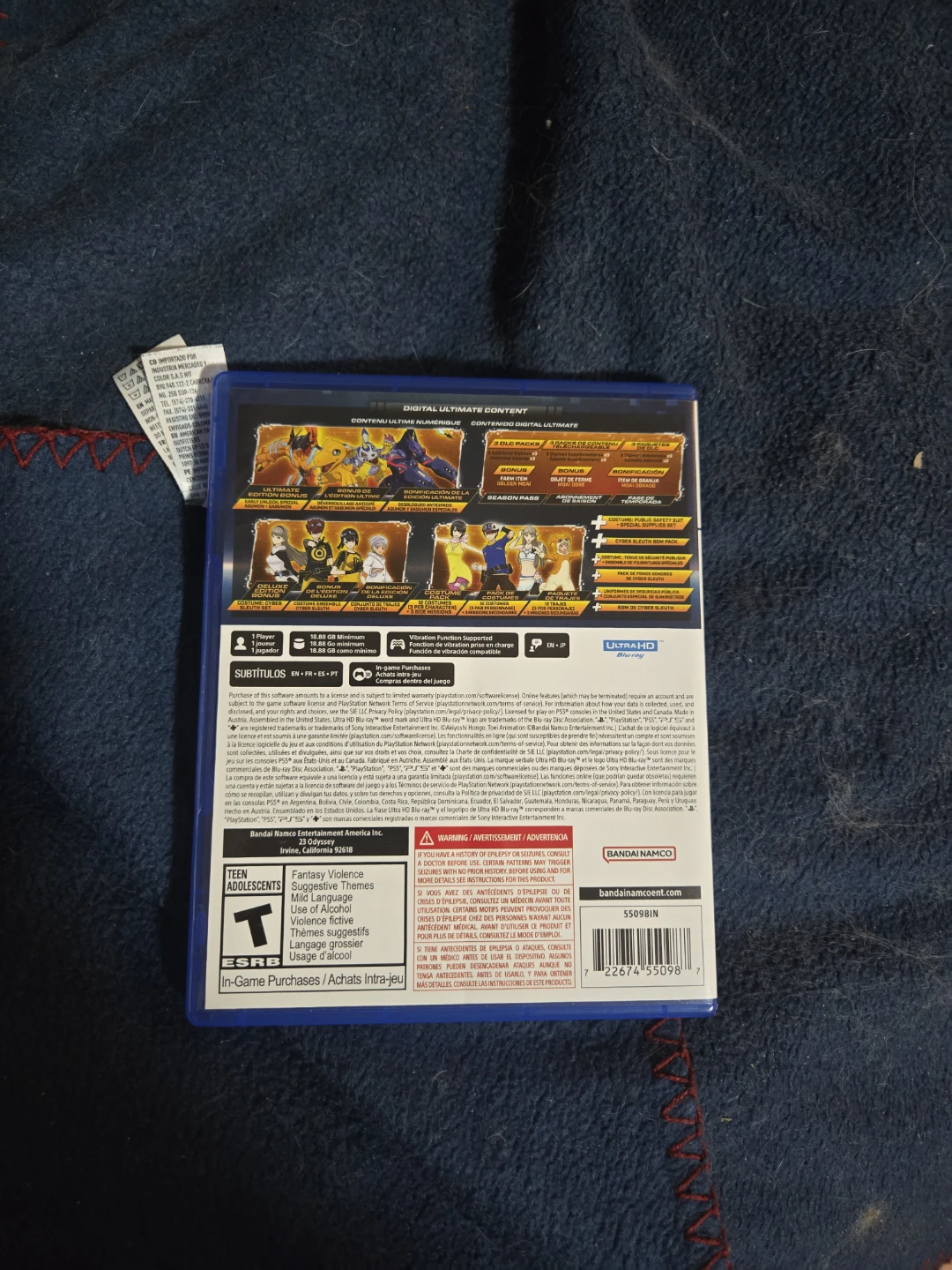PS5 Digimon Story: time stranger ultimate Edition - photo 3
