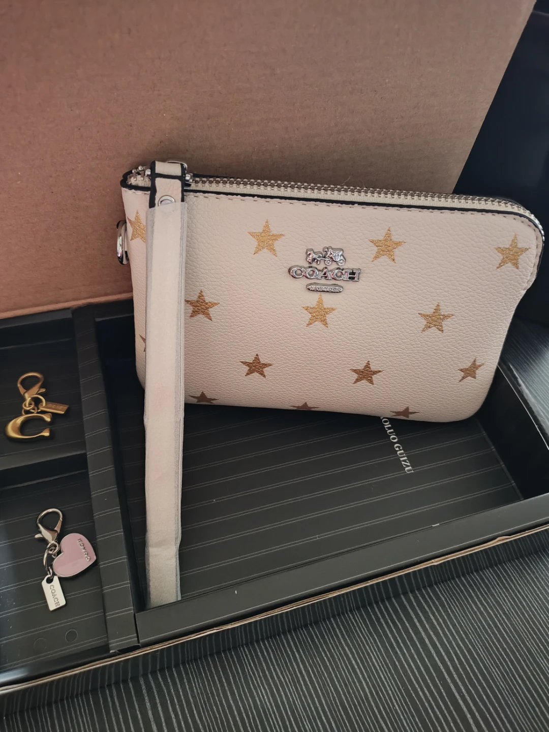 Coach Wristlet with Stars