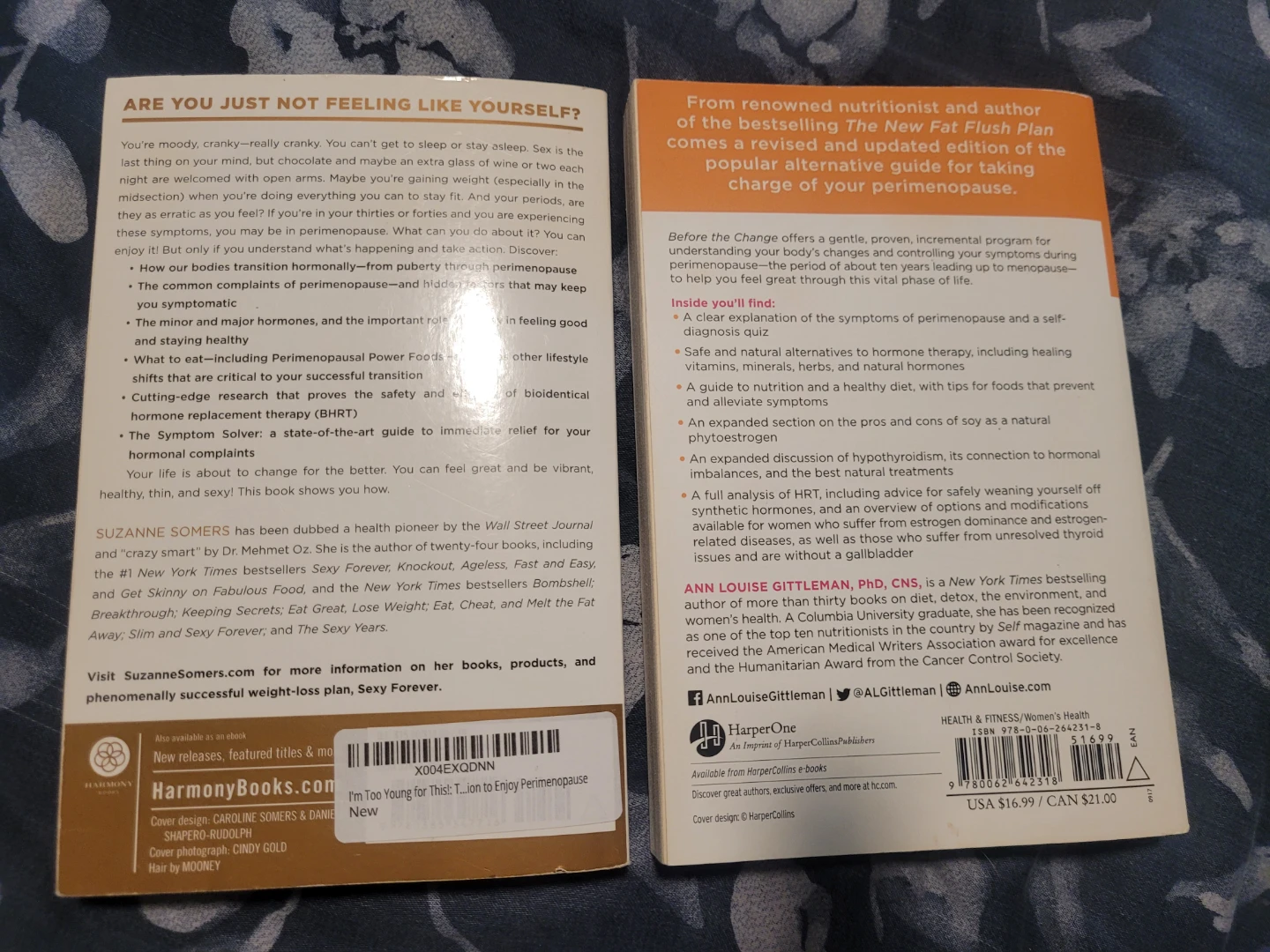 I'm Too Young For This & Before the Change Books - photo 2