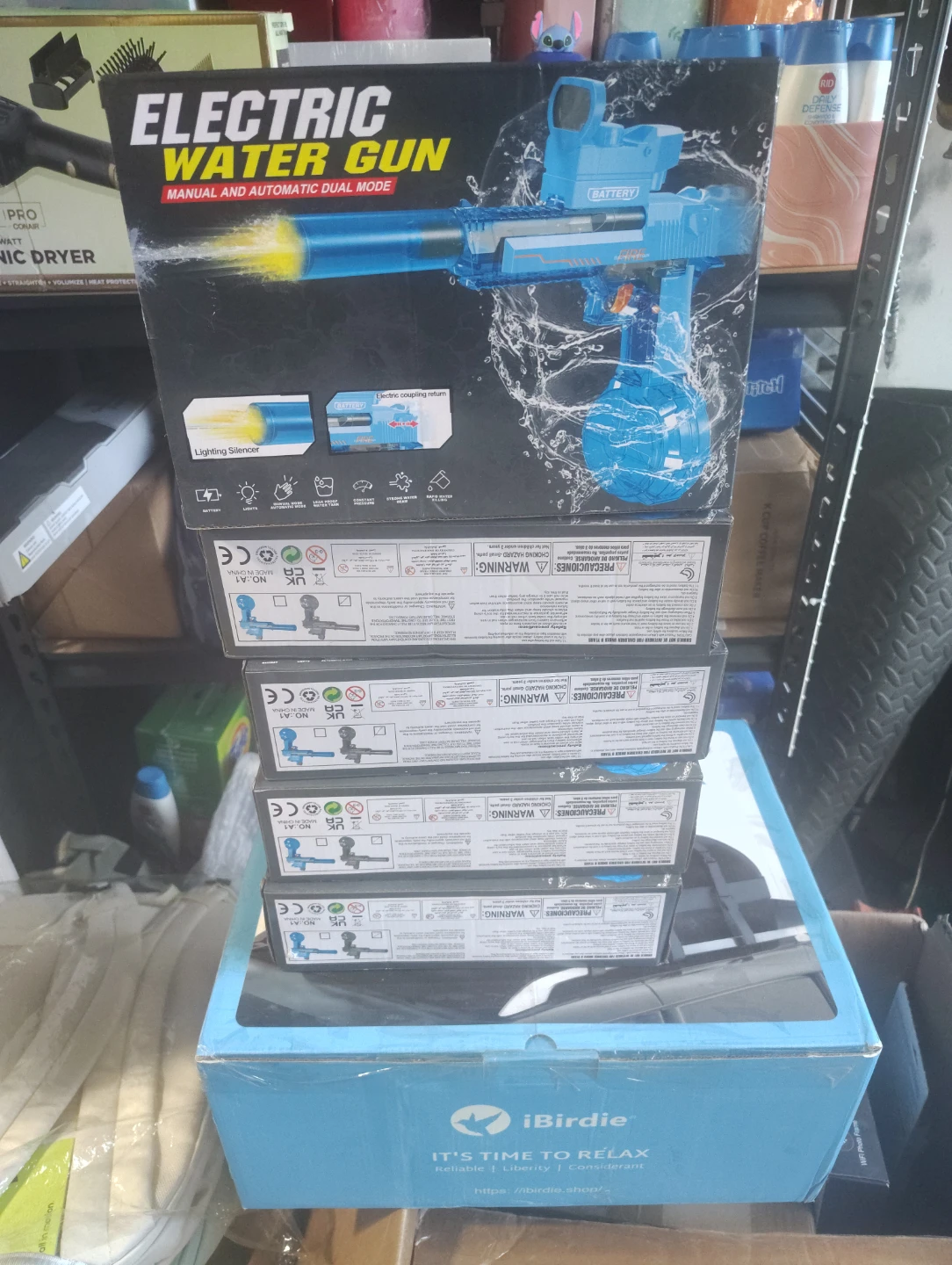Electric Water Gun - Manual and Automatic Dual Mode
