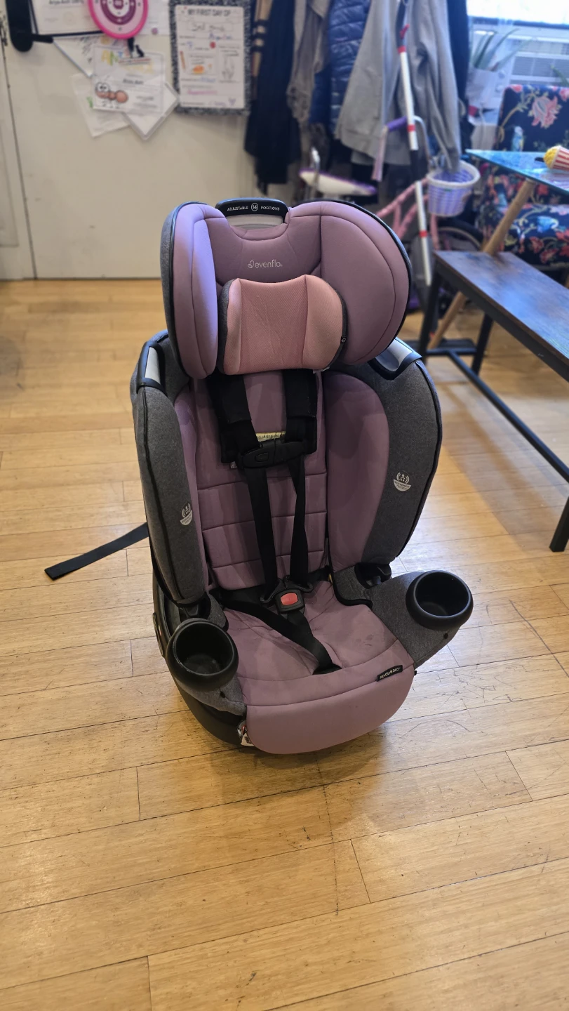 Evenflo Revolve360 Rotational kids Car Seat (Purple/Gray)