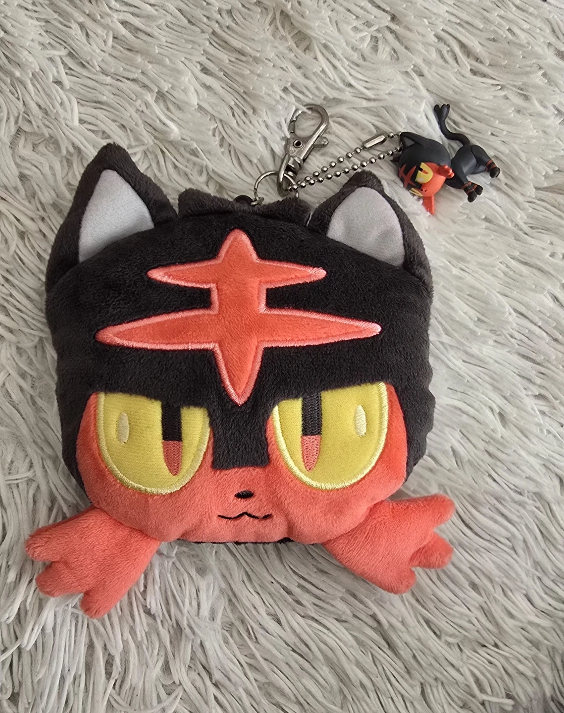 Pokemon Litten Plush Coin Purse/ID Holder