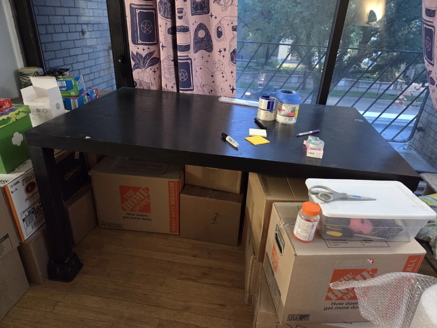 Black Dining Table