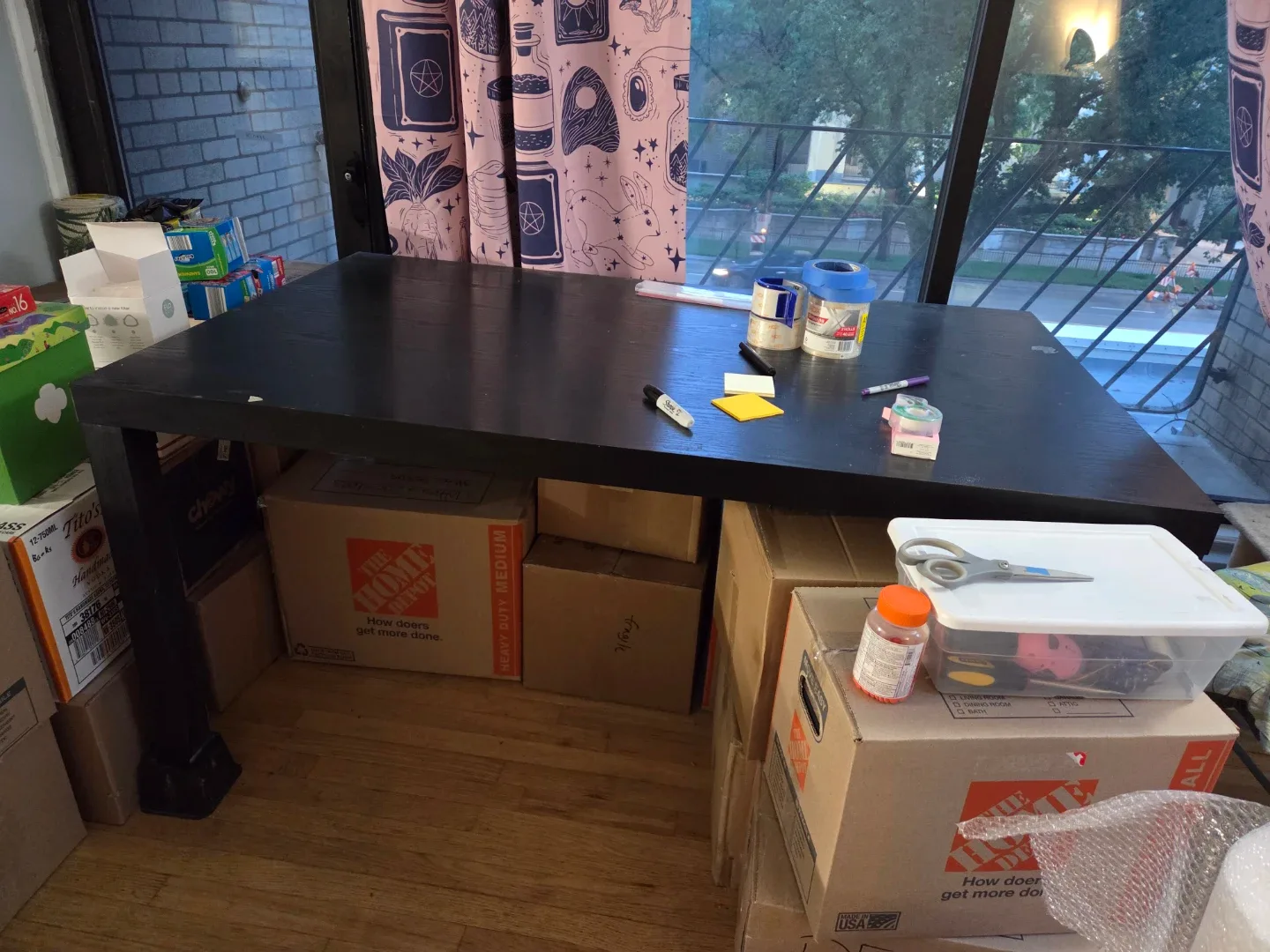 Black Dining Table