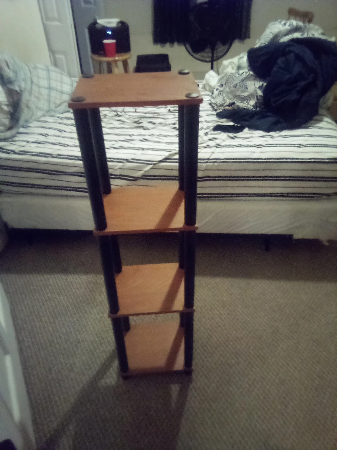 3-Tier Wood Shelf Unit