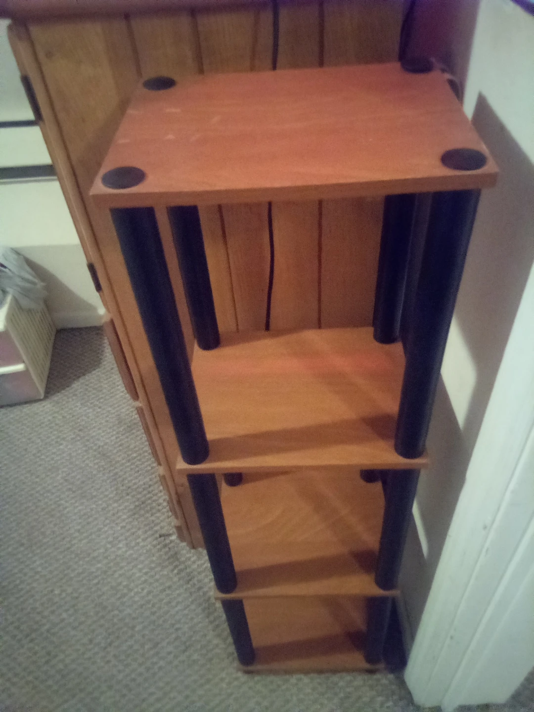 3-Tier Wood Shelf Unit - photo 3