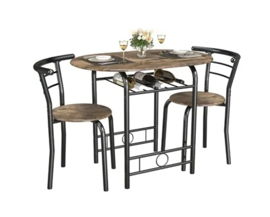 2-Piece Dining Set with Wine Rack - photo 2