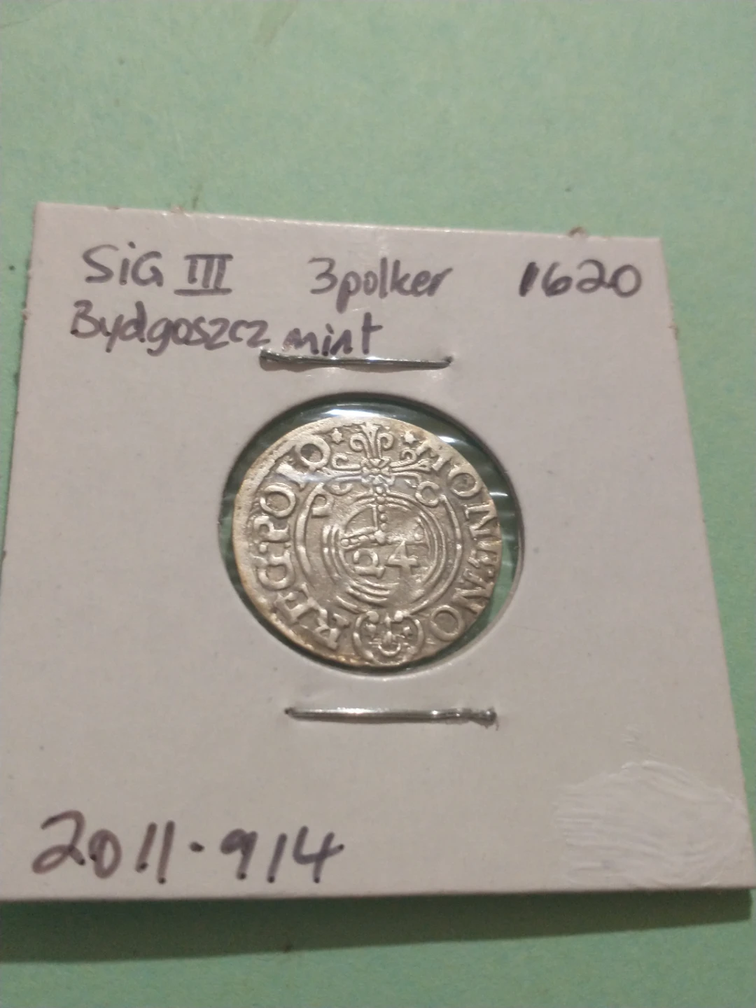 1620 Polish Lithuanian Commonwealth Sigismund III - 1 2/4 thaler - photo 3