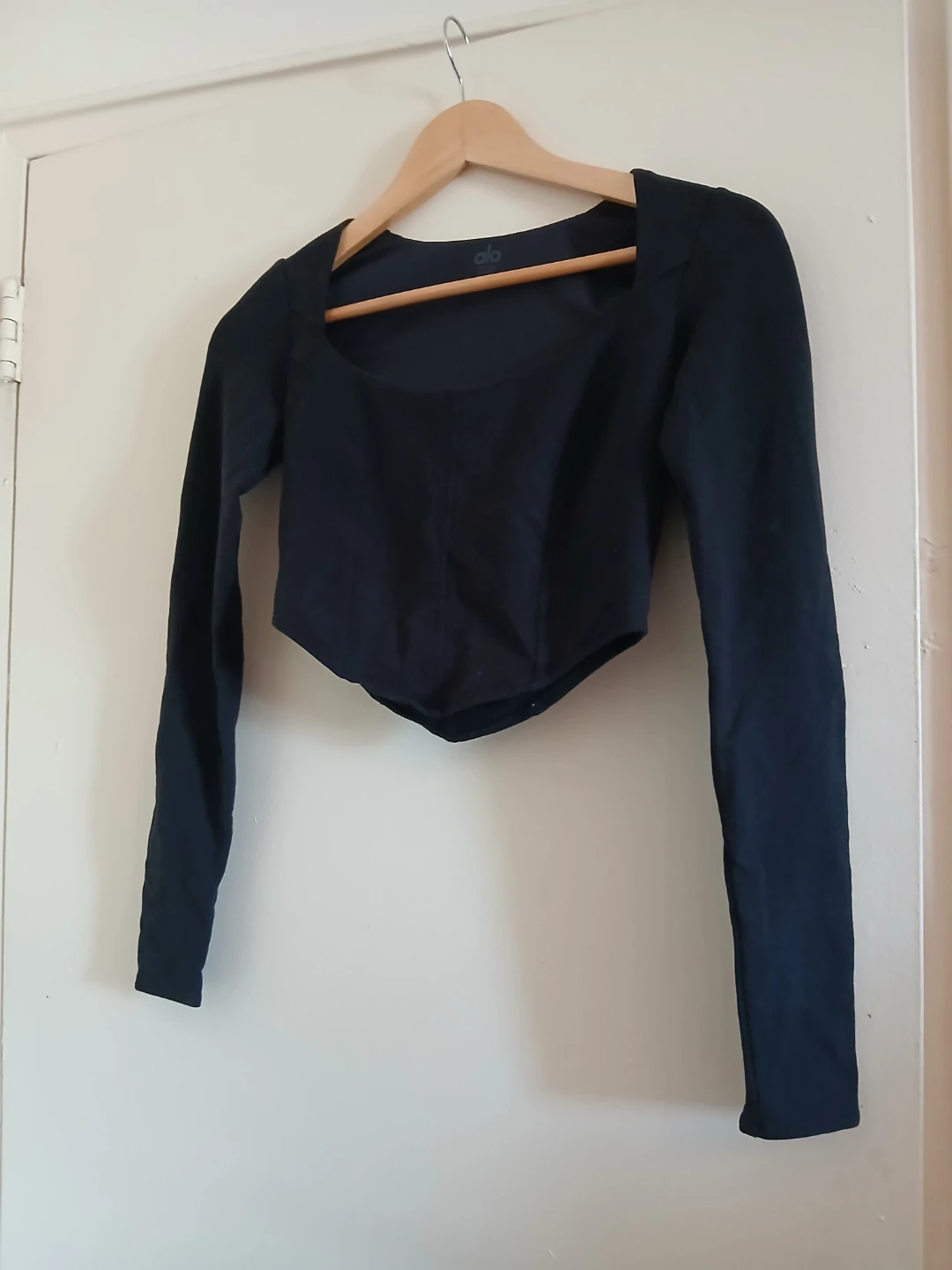 Alo Soft Sculpt Long Sleeve Top Size XS