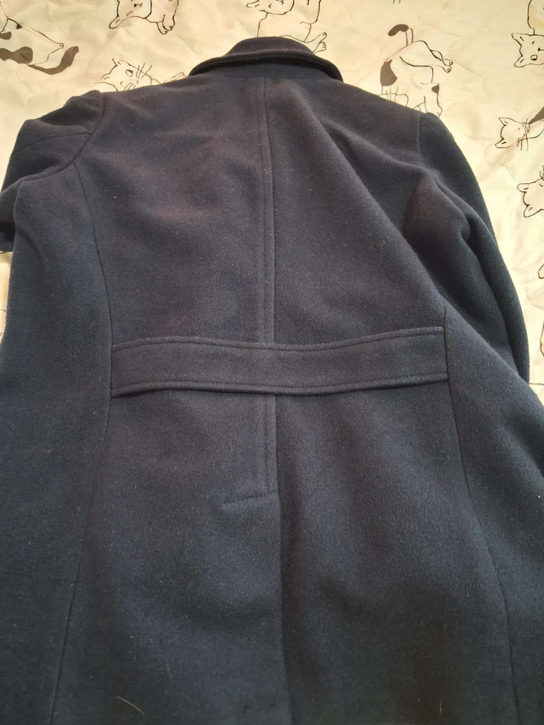 Old Navy Navy Double-Breasted Pea Coat - Size L - photo 3