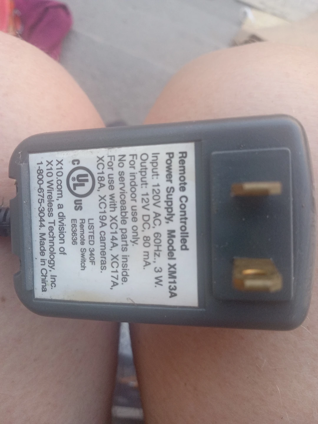 X10 Remote Controlled Power Supply XM13A