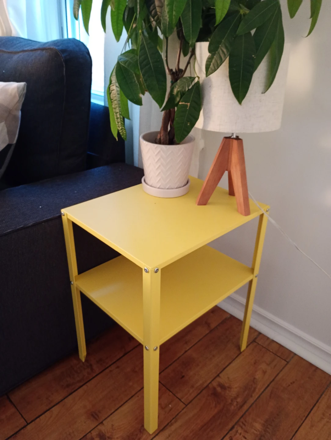 Ikea knarrevik metal Side table / nightstand