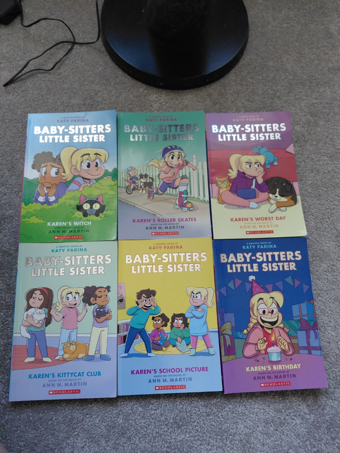 Baby-Sitters Little Sister Graphic Novels by Katy Farina