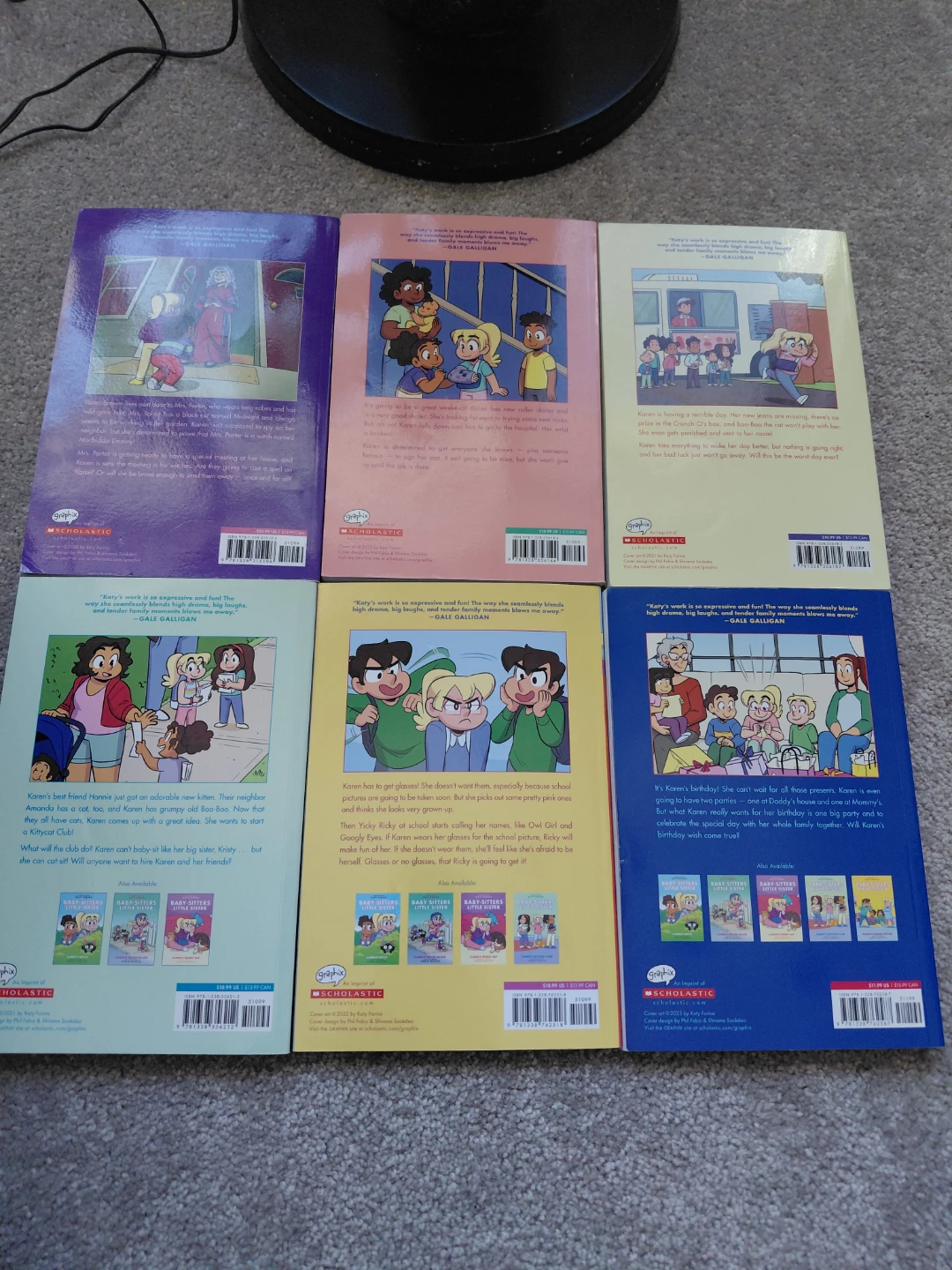 Baby-Sitters Little Sister Graphic Novels by Katy Farina - photo 2