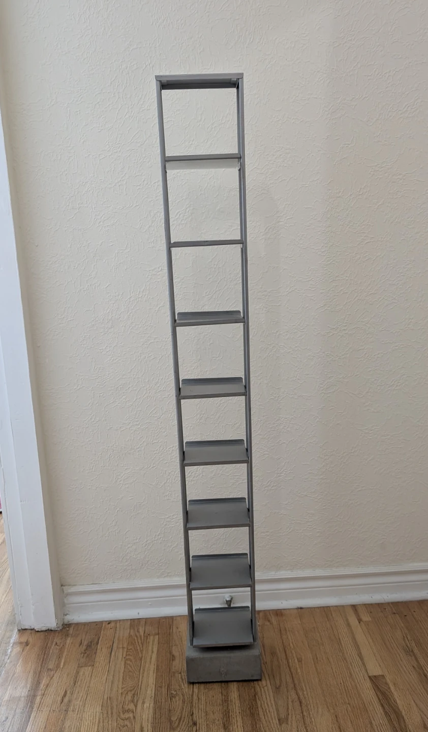 CD Shelf/Rack Metal and Concrete - photo 2