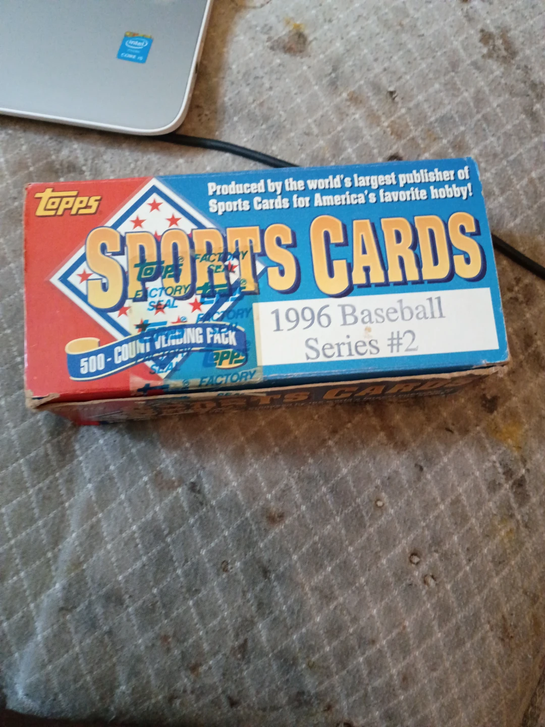 1996 Topps Baseball Cards Series #2 - 500 Card Unopened Pack