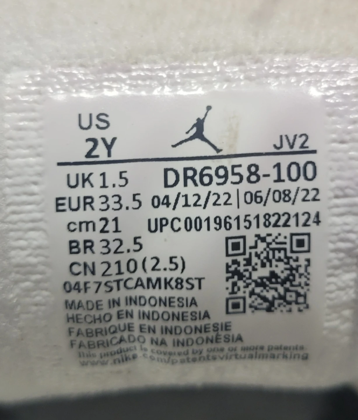 Jordan 1 Mid SE TD size 2Y - photo 2