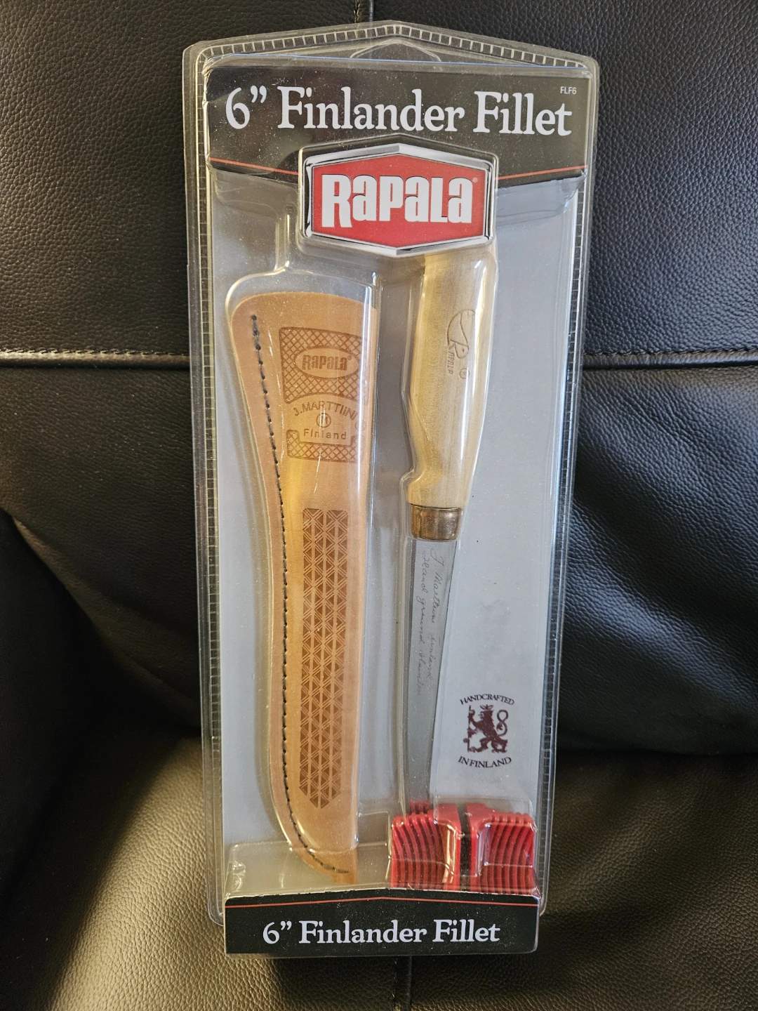 Rapala 6" Finlander Fillet Knife with Sheath