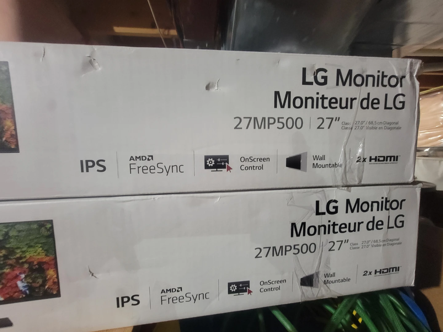 LG 27" Monitor 27MP500